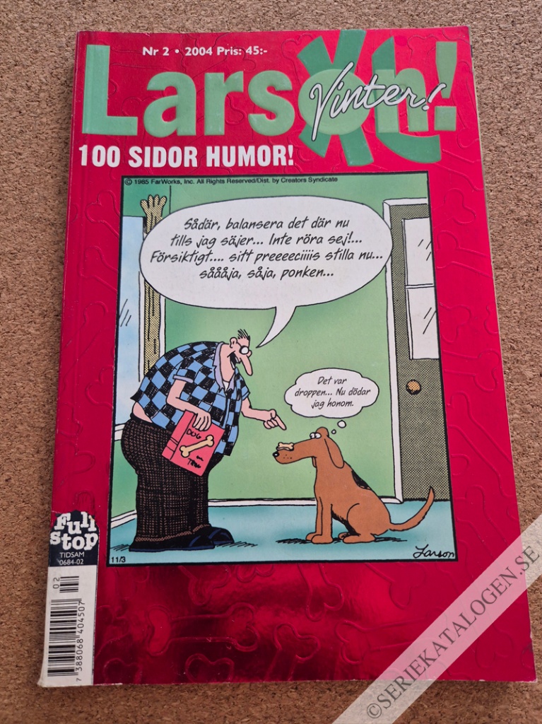Framsida på Larson! XL #2 (2004)