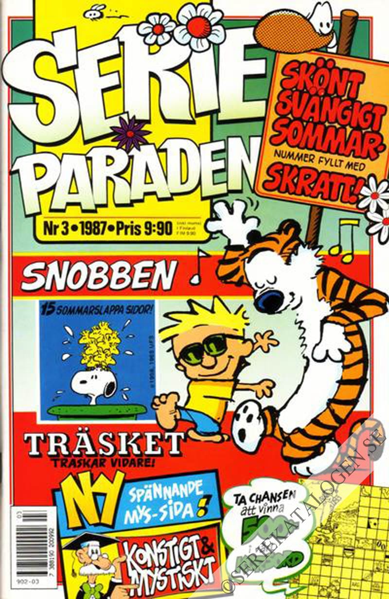 Framsida på Serie-paraden #3 (1987)
