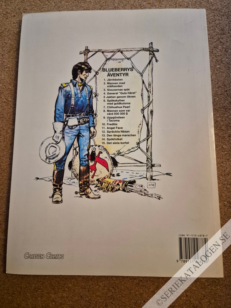 Baksida på Det sista kortet (1989)