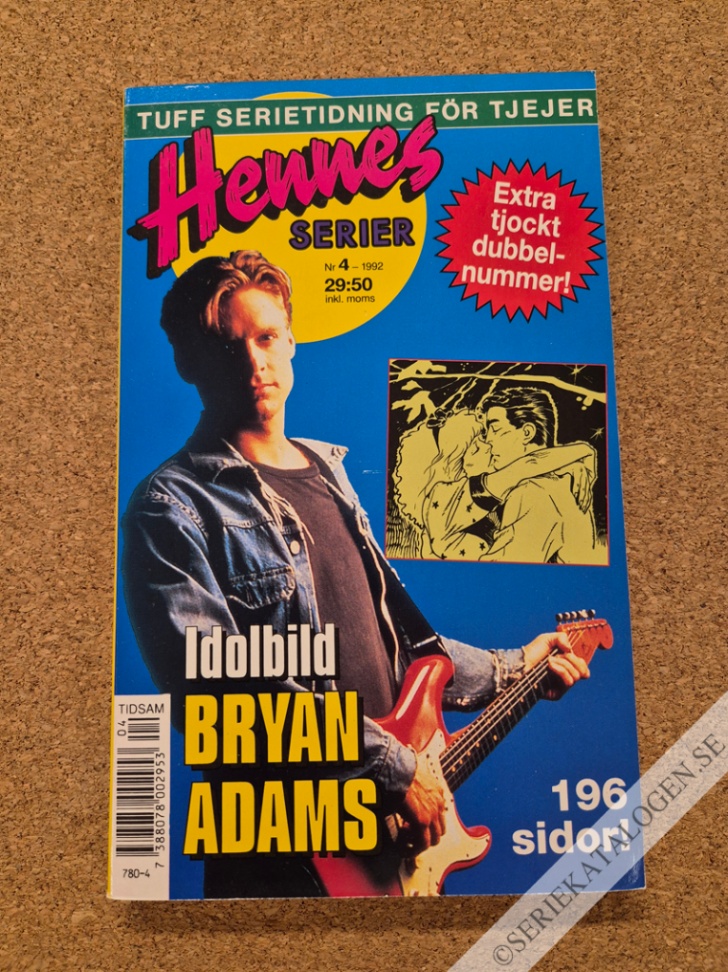 Framsida på Hennes serier #4 (1992)