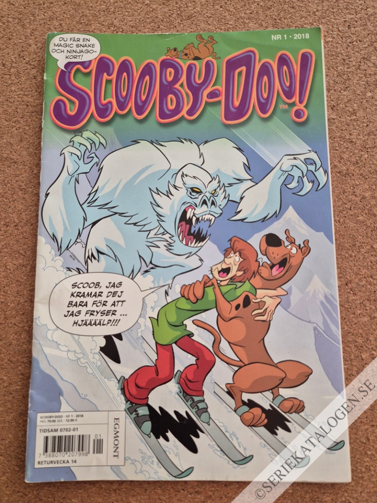 Framsida på Scooby-Doo! #1 (2018)