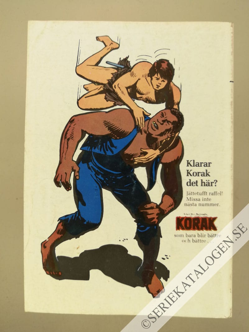 Baksida på Kamrater i krig (1980)