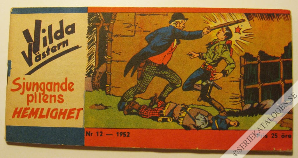 Framsida på Vilda Västern #12 (1952)