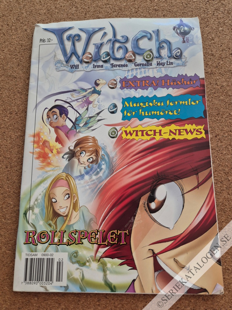 Framsida på W.i.t.c.h. #2 - Rollspelet (2004)