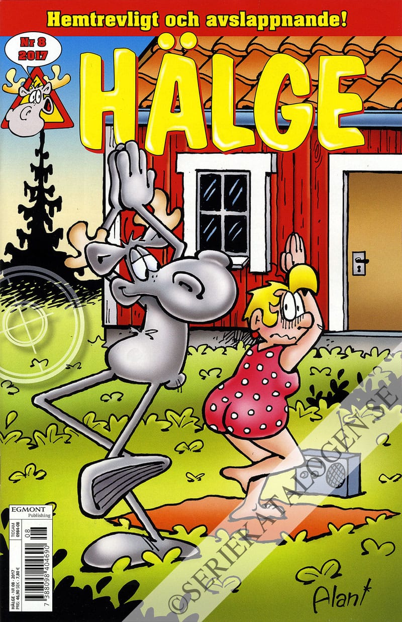 Framsida på Hälge #8 (2017)