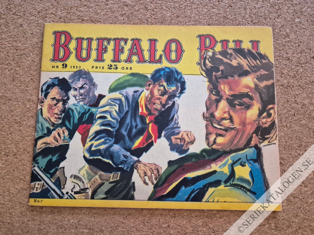 Framsida på Buffalo Bill #9 (1953)
