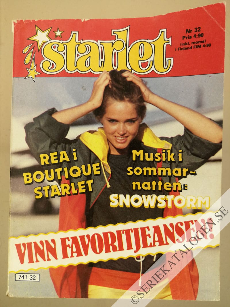 Framsida på Starlet #32 (1983)