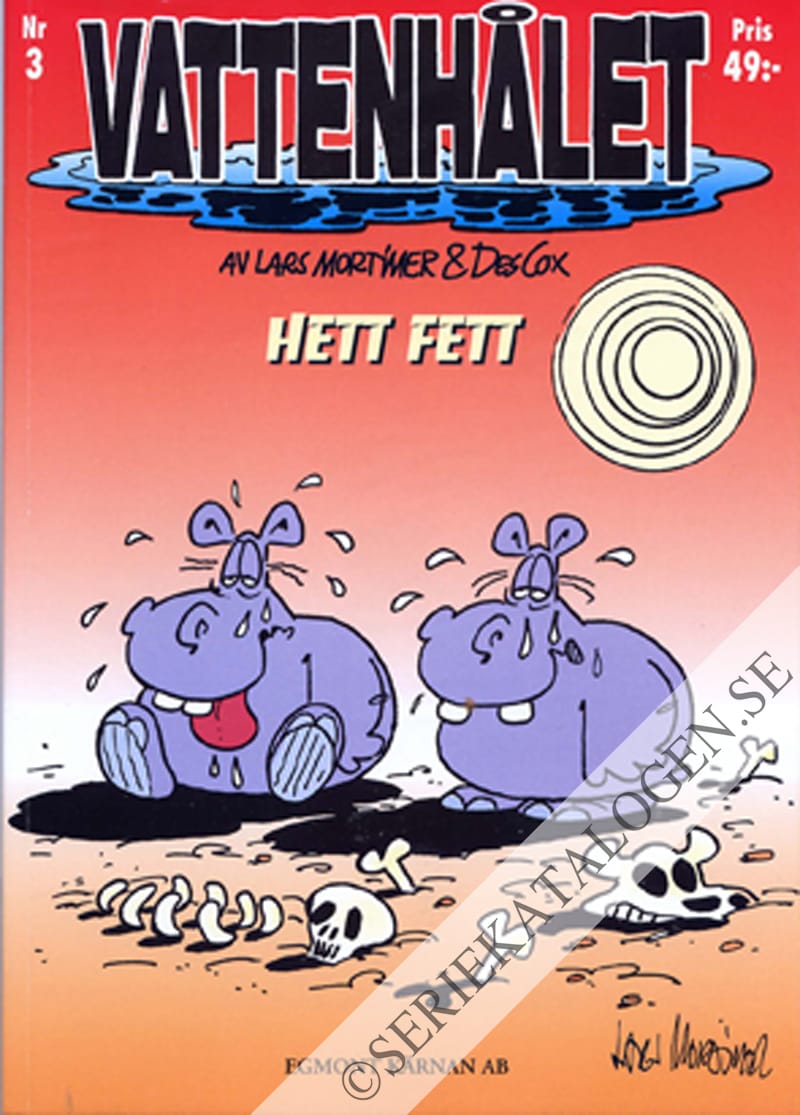 Framsida på Vattenhålet Hett fett (2002)