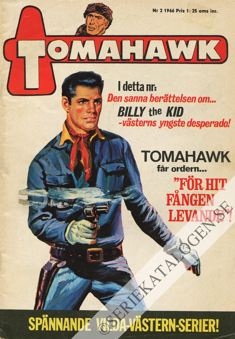 Framsida på Tomahawk #2 (1966)