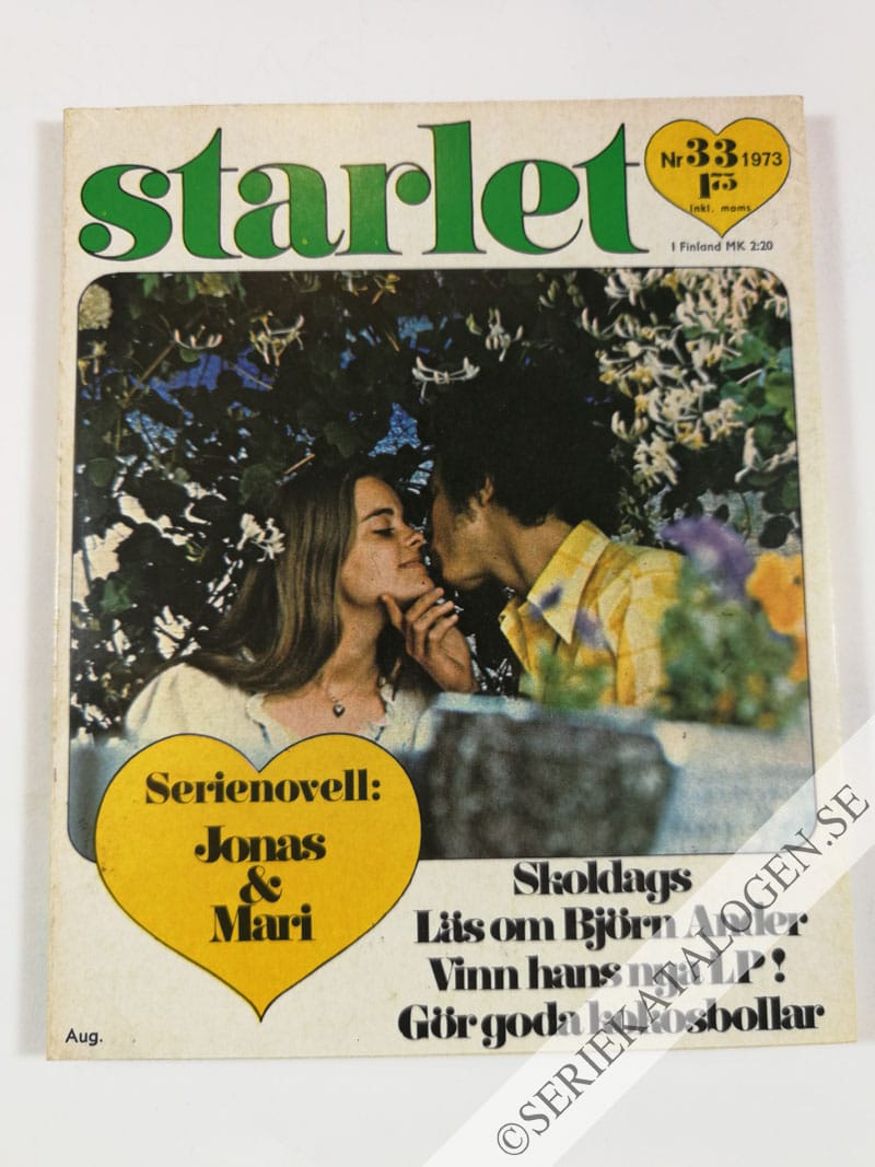 Framsida på Starlet #33 (1973)