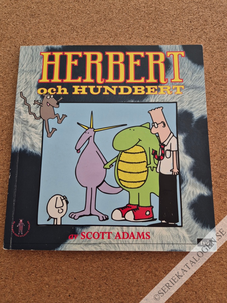 Framsida på Ko-bok Herbert och Hundbert (1994)