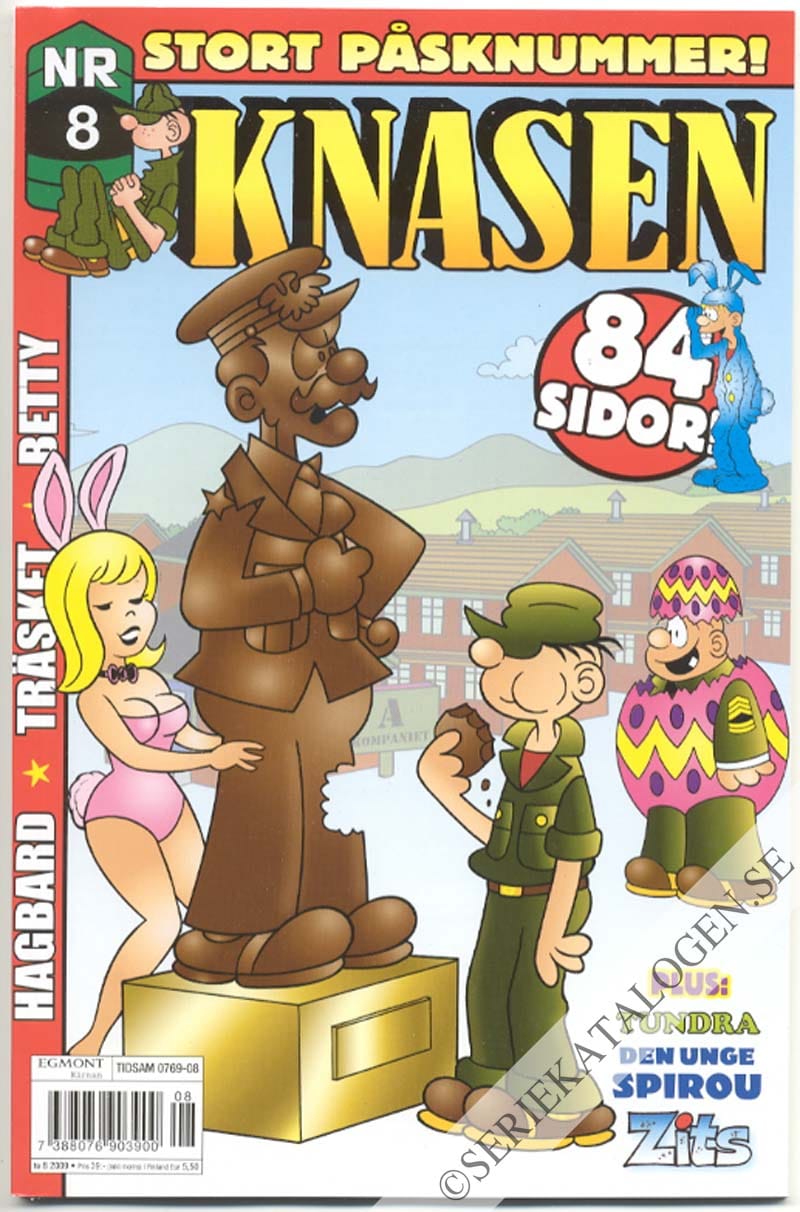 Framsida på Knasen #8 (2009)