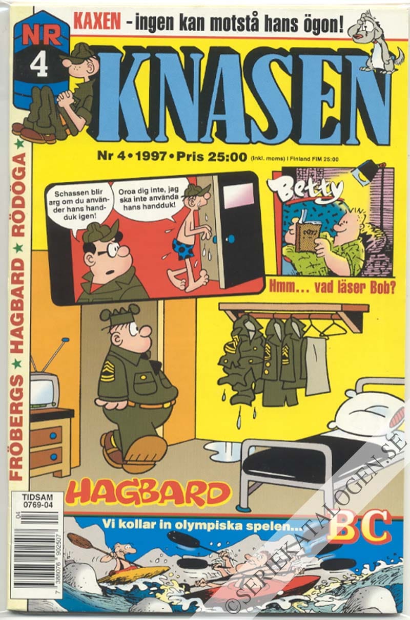 Framsida på Knasen #4 (1997)