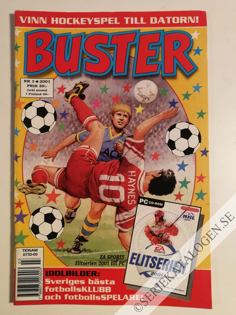 Framsida på Buster #3 (2001)
