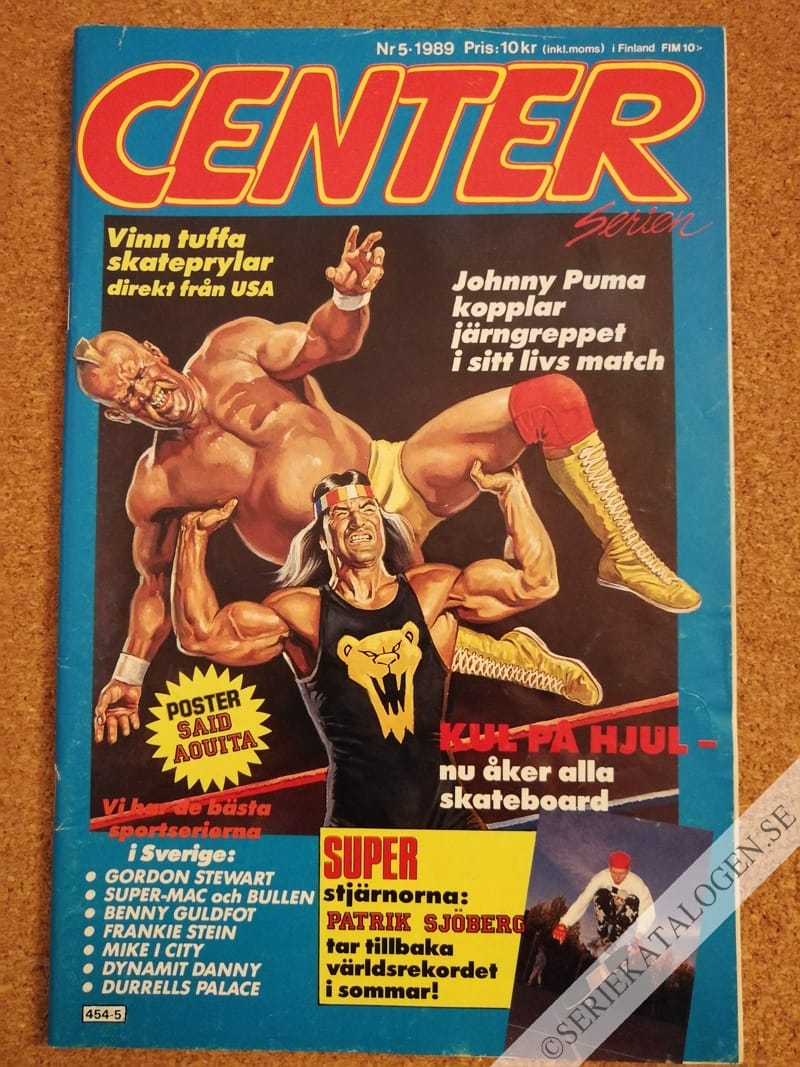 Framsida på Centerserien #5 (1989)