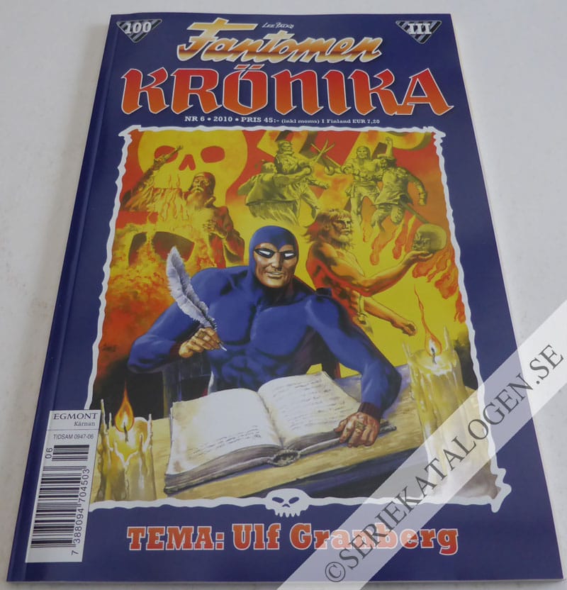 Framsida på Fantomen Krönika #6 (2010)
