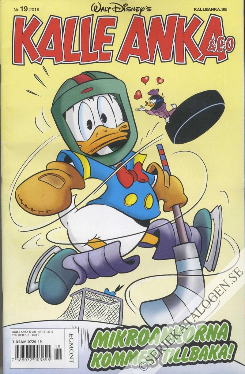 Framsida på Kalle Anka & C:o #19 (2019)