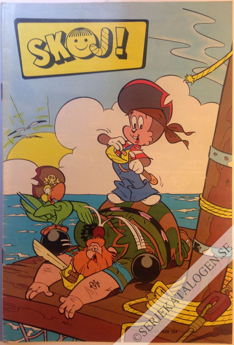 Framsida på Skoj #S 01 1520 154 (1982)