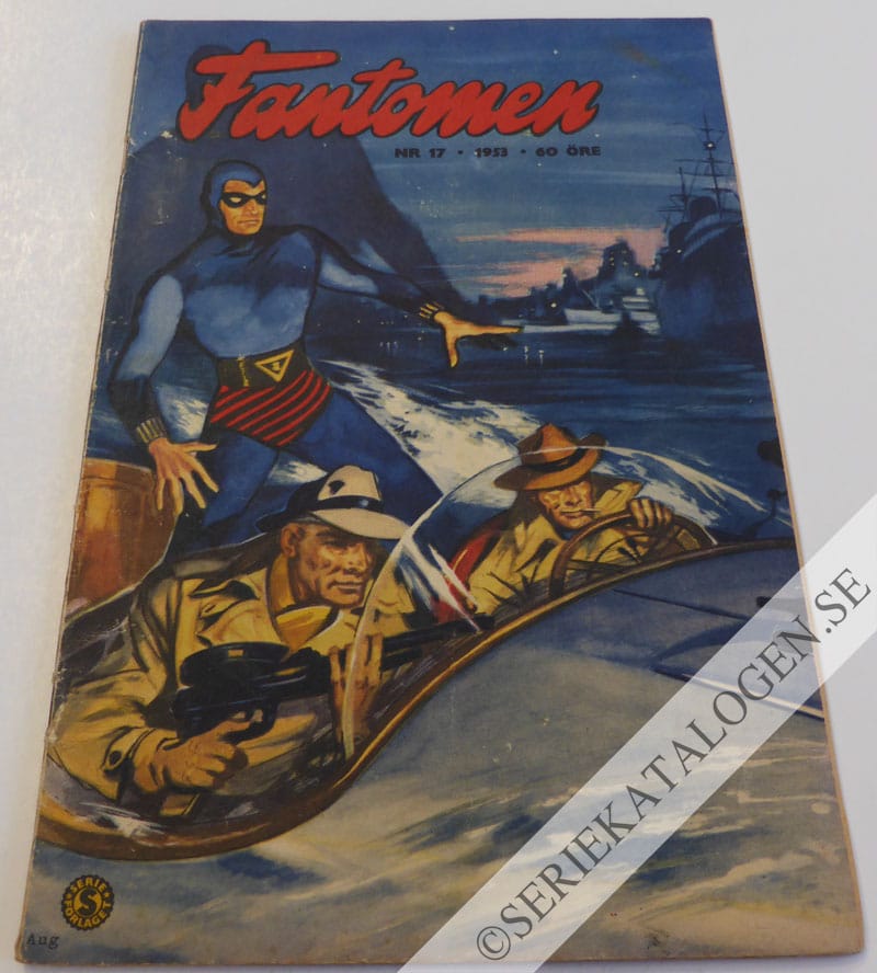 Framsida på Fantomen #17 (1953)