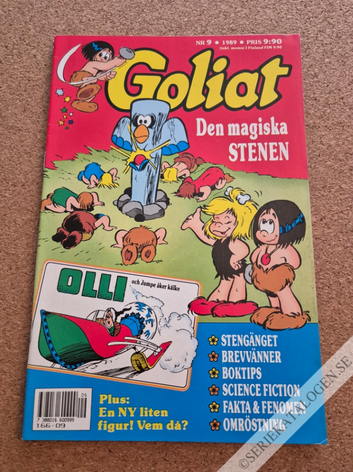 Framsida på Goliat #9 (1989)