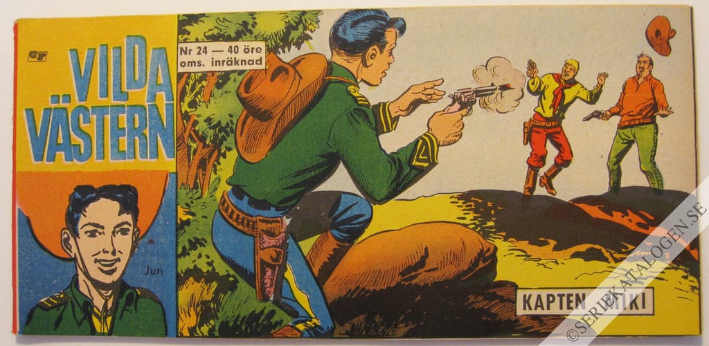 Framsida på Vilda Västern #24 (1965)