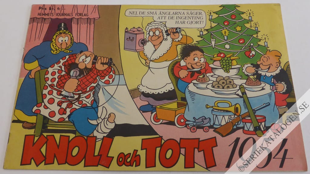 Framsida på Knoll och Tott # (1954)
