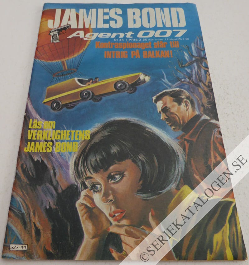 Framsida på James Bond agent 007 #44 (1977)
