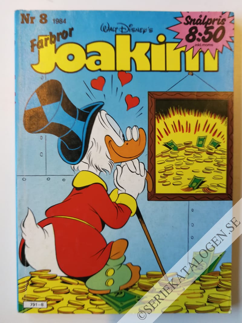 Framsida på Joakim #8 (1984)