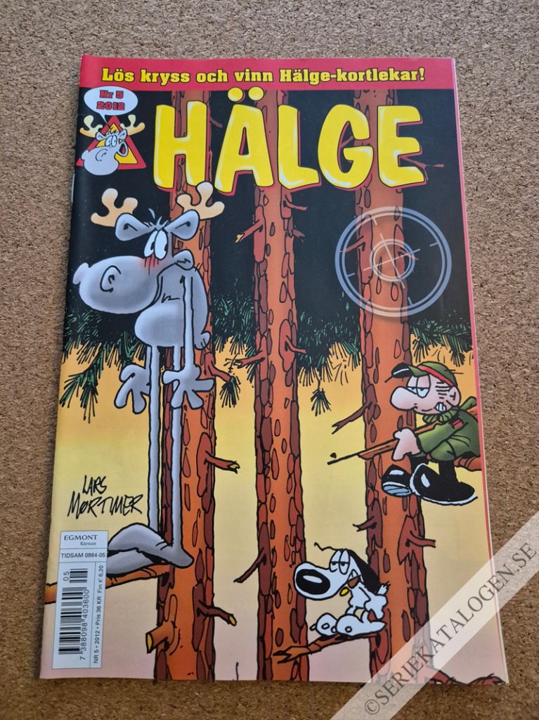 Framsida på Hälge #5 (2012)
