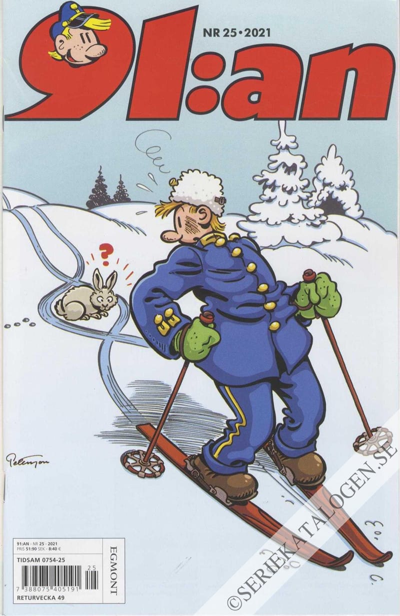 Framsida på 91:an #25 (2021)