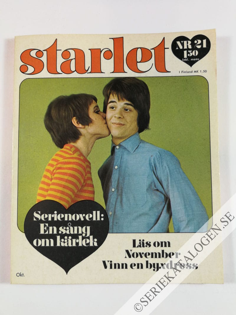 Framsida på Starlet #21 (1970)