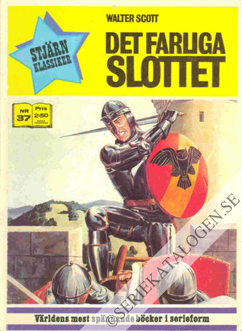Framsida på Stjärnklassiker Det farliga slottet (1972)