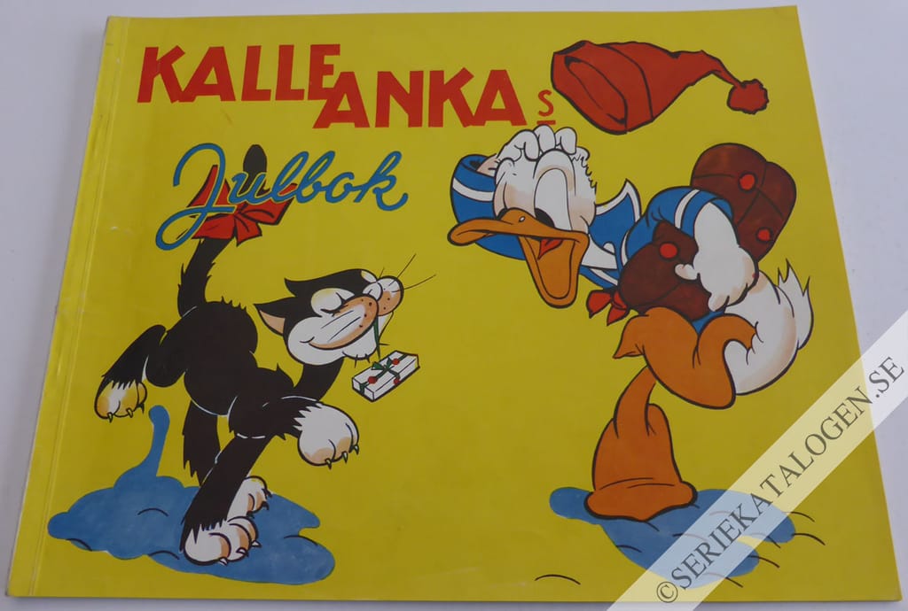 Framsida på Kalle Ankas julbok # (1946)
