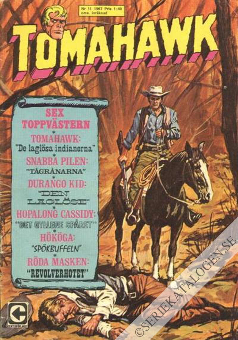 Framsida på Tomahawk #11 (1967)