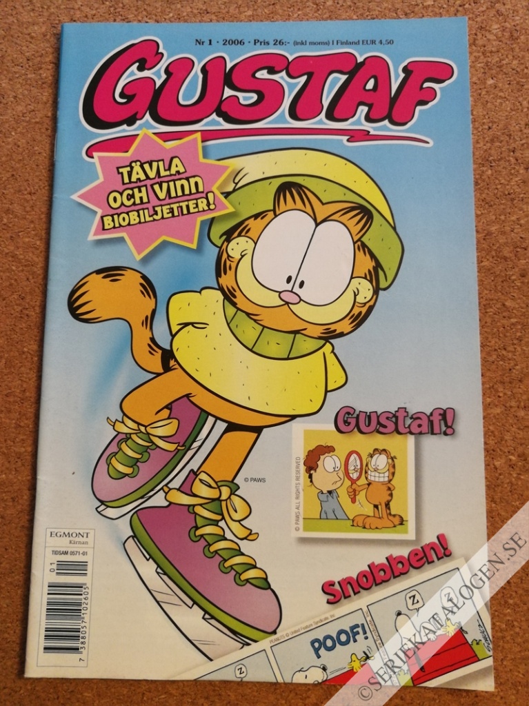 Framsida på Gustaf #1 (2006)