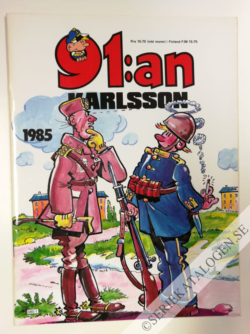 Framsida på 91:an Karlsson # (1984)