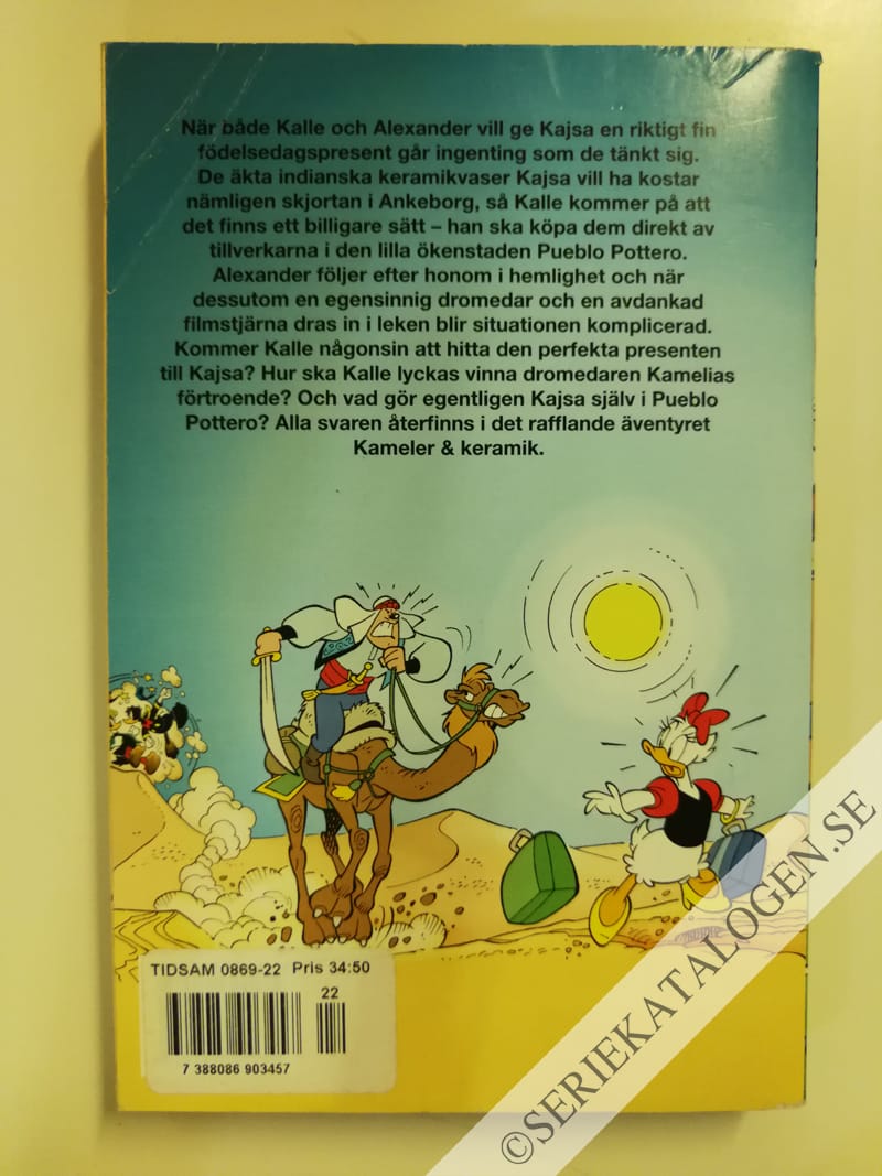 Baksida på Kameler & keramik (2007)