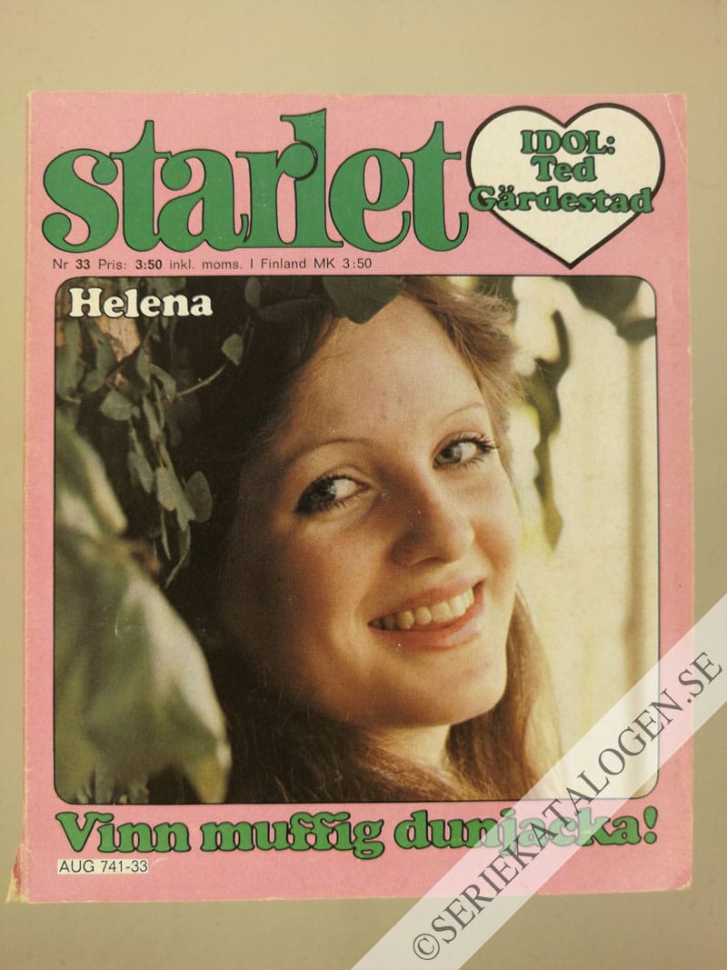 Framsida på Starlet #33 (1979)