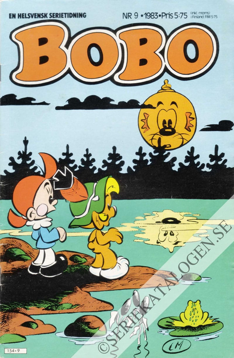 Framsida på Bobo #9 (1983)