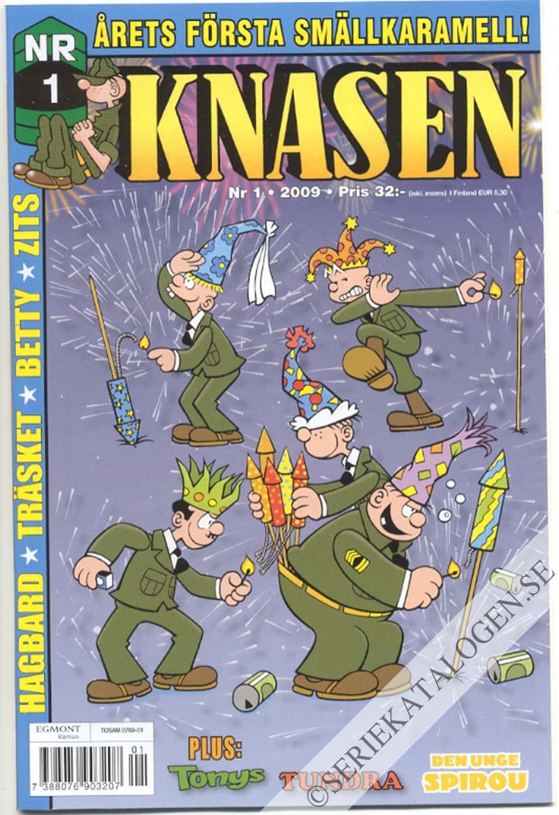 Framsida på Knasen #1 (2009)