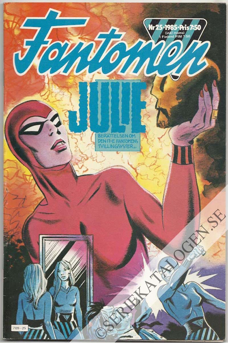 Framsida på Fantomen #25 (1985)