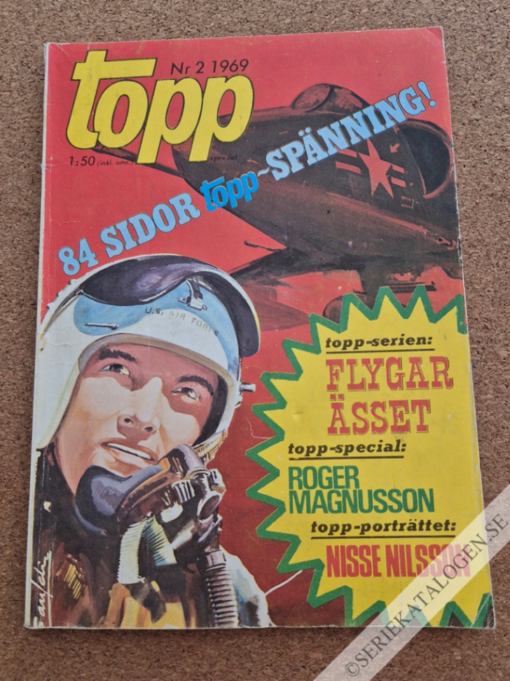 Framsida på Topp special #2 (1969)