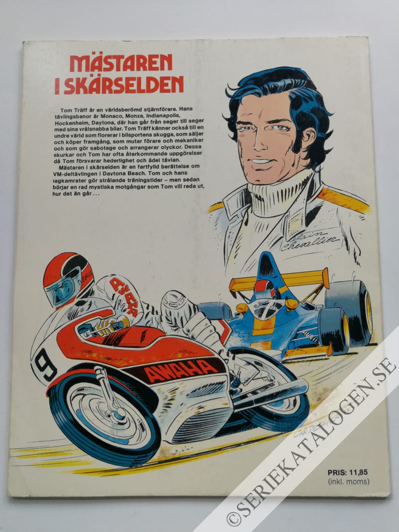 Baksida på Mästaren i skärselden (1978)