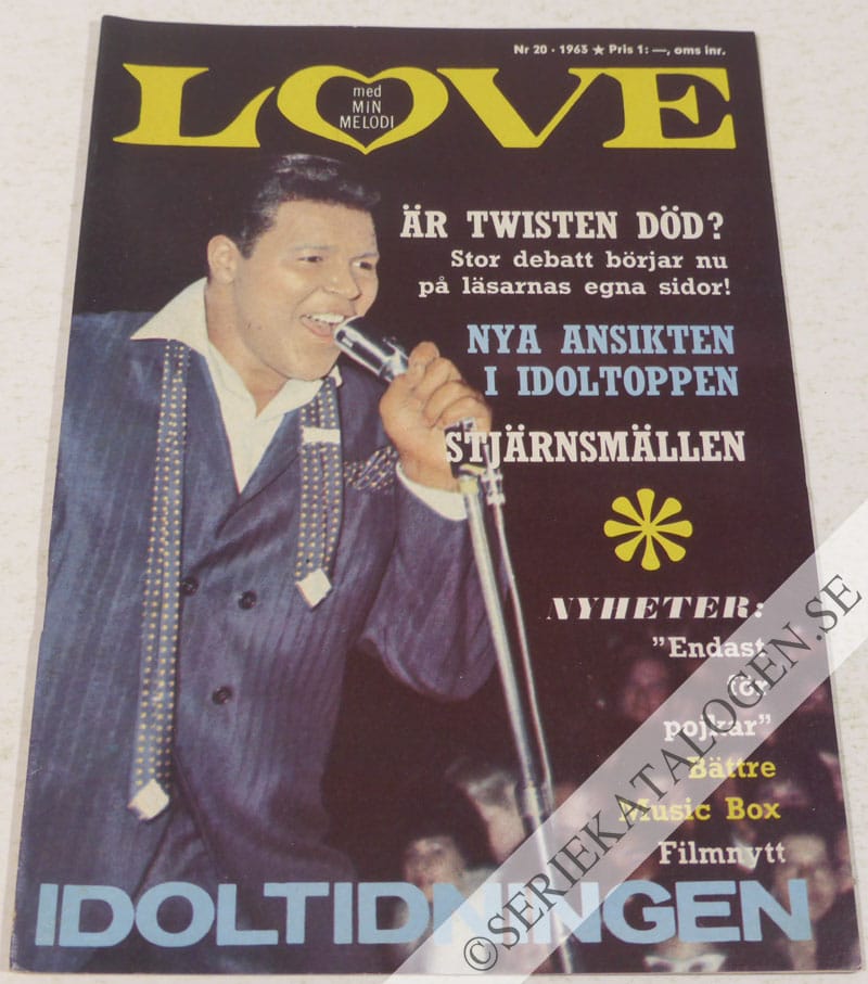 Framsida på Love! #20 (1963)