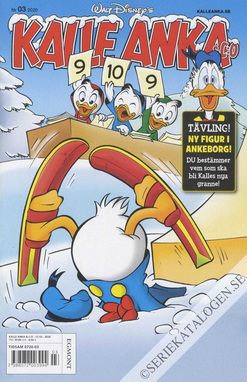 Framsida på Kalle Anka & C:o #3 (2020)