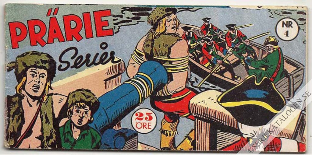 Framsida på Prärie-serier #4 (1957)