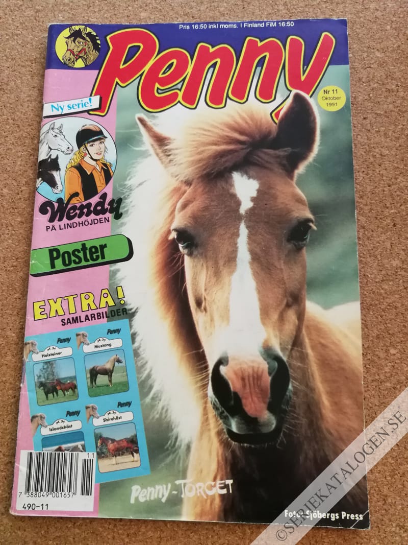 Framsida på Penny #11 (1991)