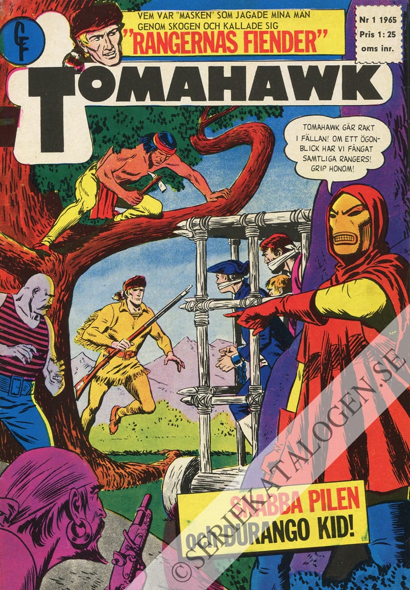 Framsida på Tomahawk #1 (1965)