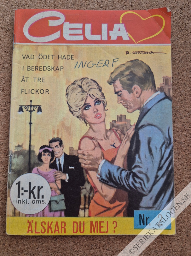 Framsida på Älskar du mej? (1964)