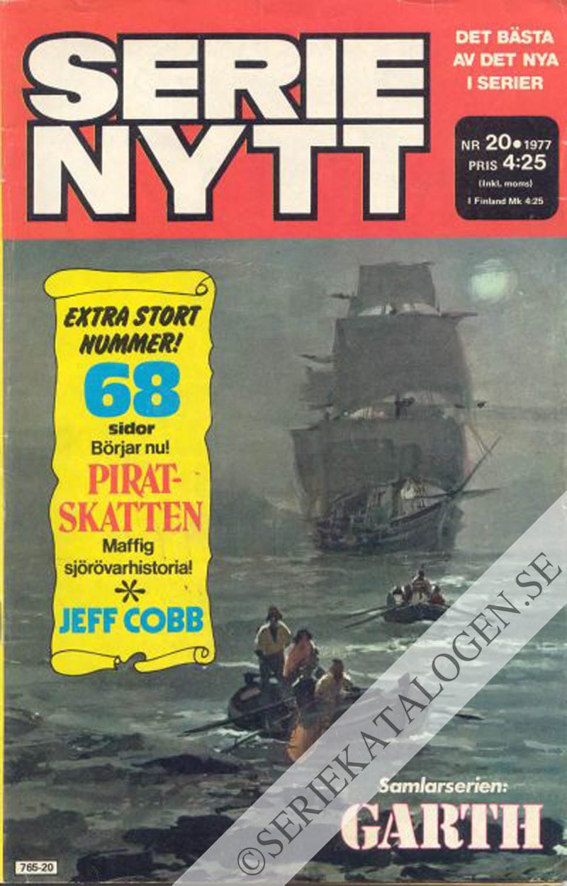 Framsida på Serie-Nytt #20 (1977)